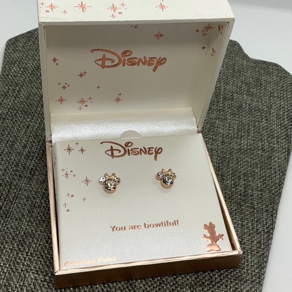 Disney Minnie Mouse Crystal Earrings